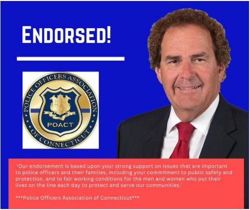 Police Officers Association of Connecticut endorsement